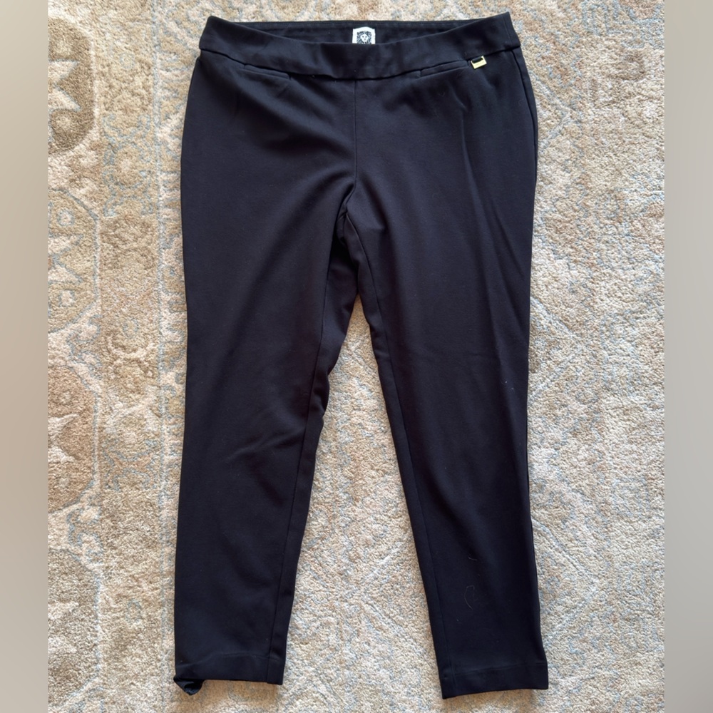 Anne Klein Black Trousers
